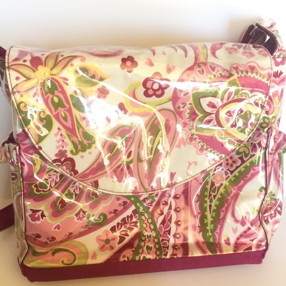 Timi & Leslie Pink Paisley Diaper Bag - Picture 1 of 4